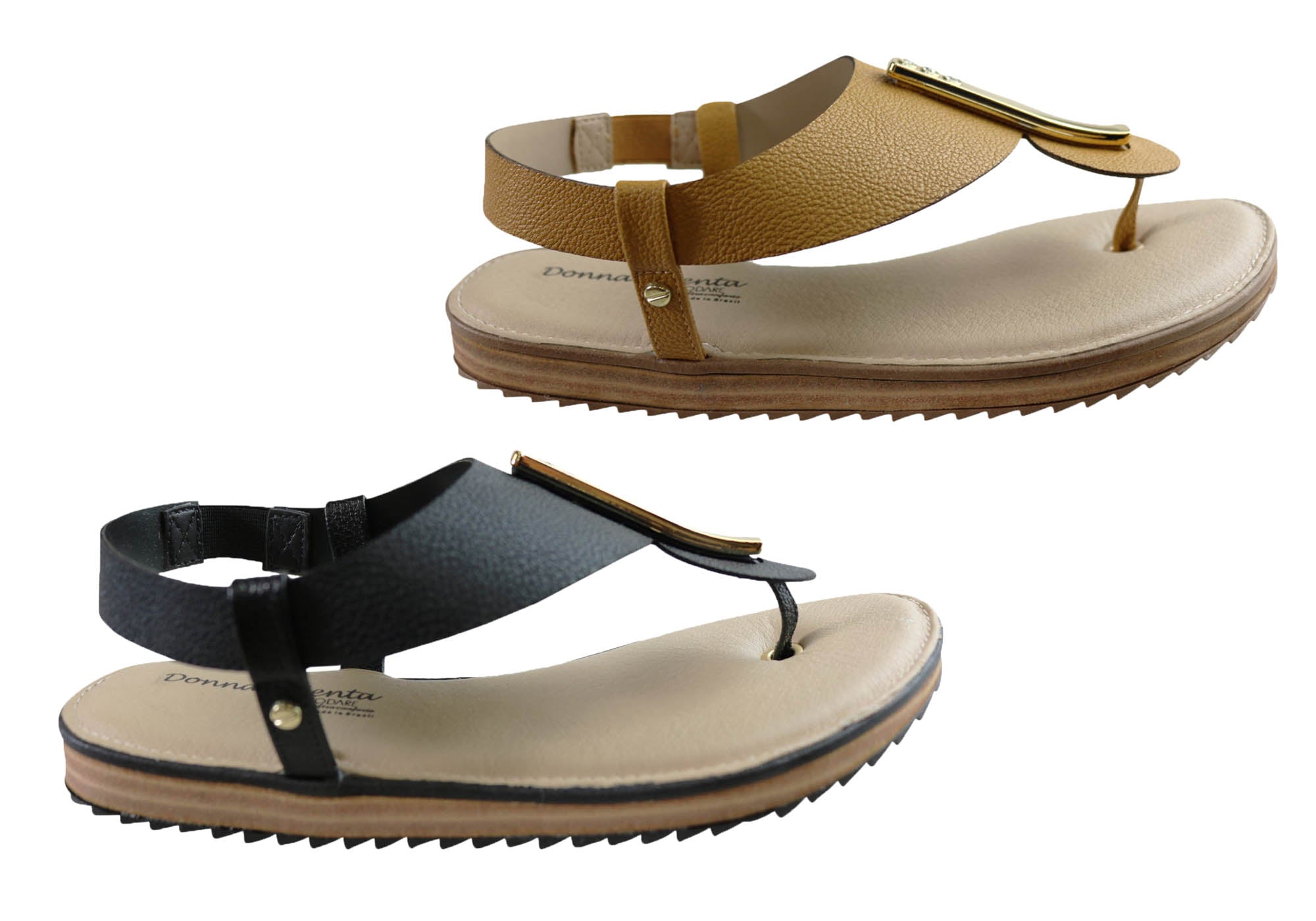 Modare Ultra Comfort Meta Women's Comfortable Sandals - Handmade in Brazil - Perfect for Beach, Vacation & Summer Walking