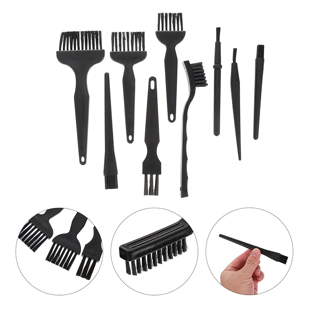 Multifunctional Cleaning Brush Kit for Keycaps, Tablets, Printers, Circuit Boards, Screens & Hair - Soft Bristle Brush for Electronics, Computers & Phones - Perfect for Tech Maintenance & Home Cleaning