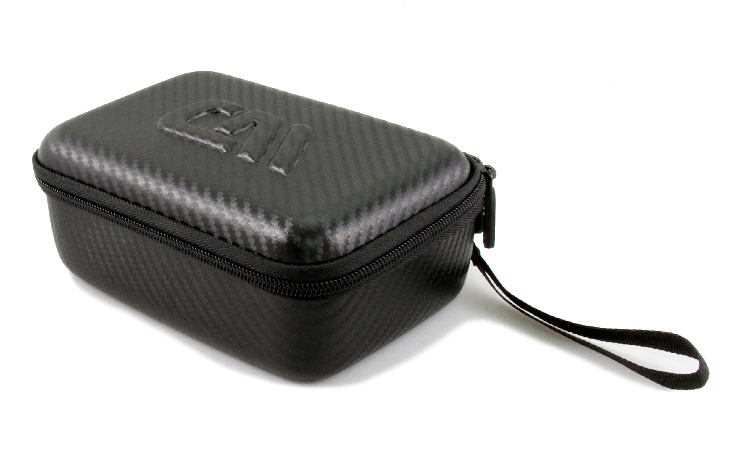 CASEMATIX 7 Hard Shell EVA Travel Case with Wrist Strap & Padded Divider - Protective Storage for Camera, Drone, GoPro Accessories up to 6.5 x 4 x 2 Inches - Perfect for Travel, Hiking & Outdoor Adventures