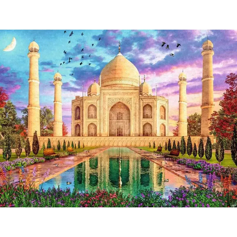 Enchanting Taj Mahal Pendant Necklace - Exquisite Indian Jewelry for Women | Perfect for Weddings, Parties & Special Occasions