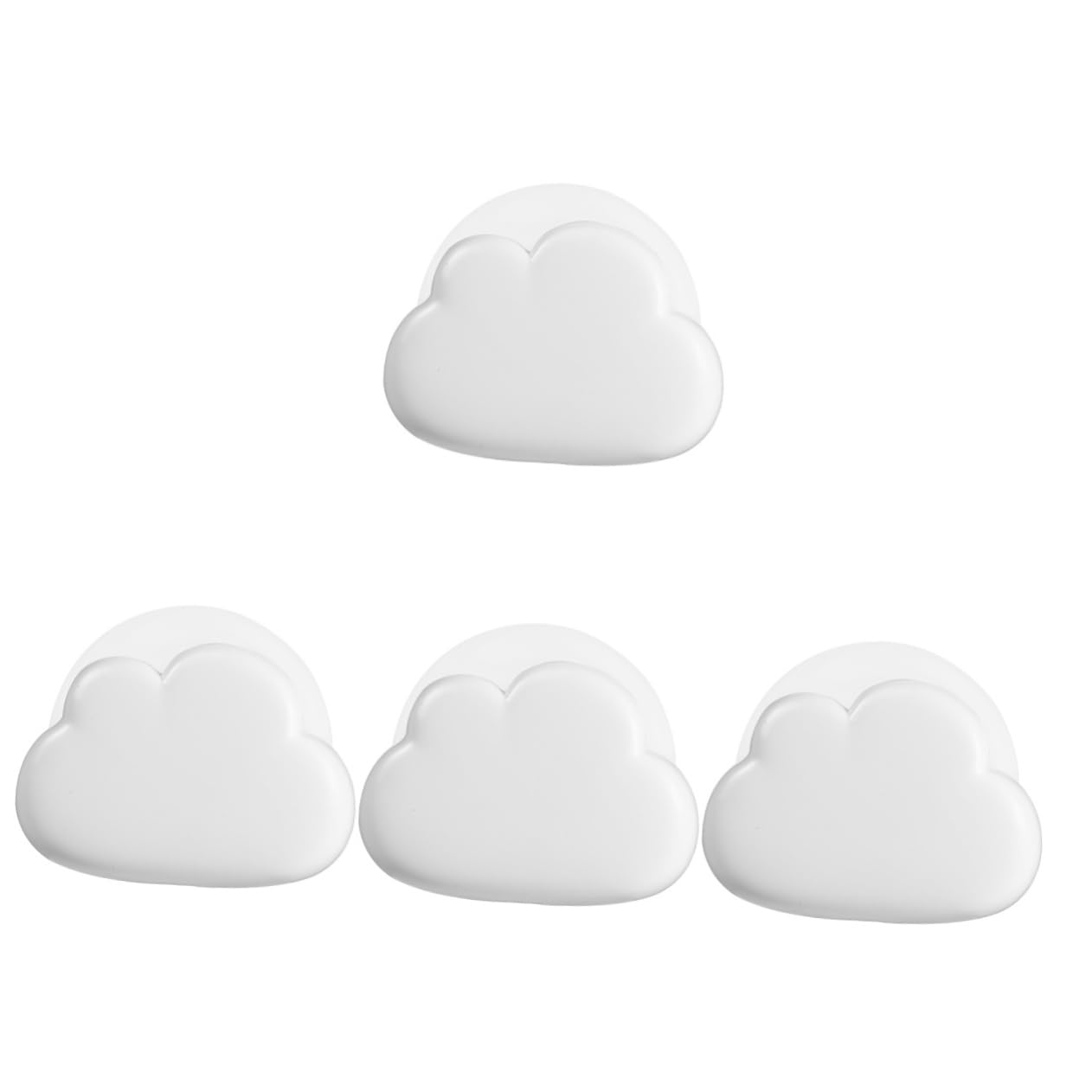 Artibetter 4-Pack LED Cloud Night Light with Motion Sensor - USB Rechargeable Bedside Lamp for Nursery, Kids Room & Home Decor - Soft Glow for Nighttime Feeding, Bathroom Safety & Relaxing Ambience