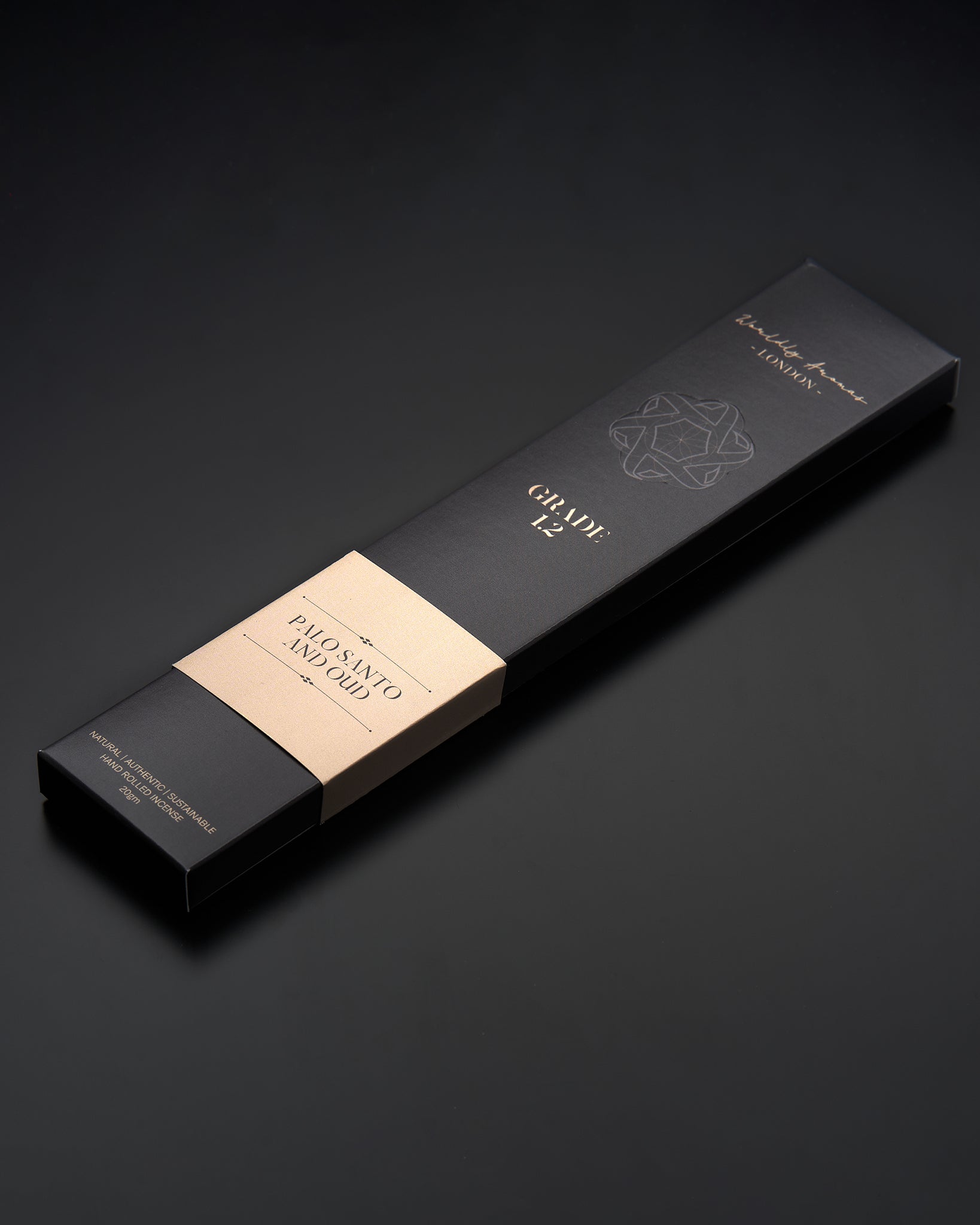 Premium Palo Santo & Oud Incense Sticks - Natural Aromatherapy for Meditation, Yoga & Home Relaxation - Worldly Aromas Handcrafted Spiritual Gifts