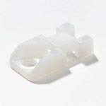 TC5828 Nylon 6/6 Cable Accessories Mounting Base - 100 Pack | Durable Natural Cable Management Solution for Home & Office Wiring Organization