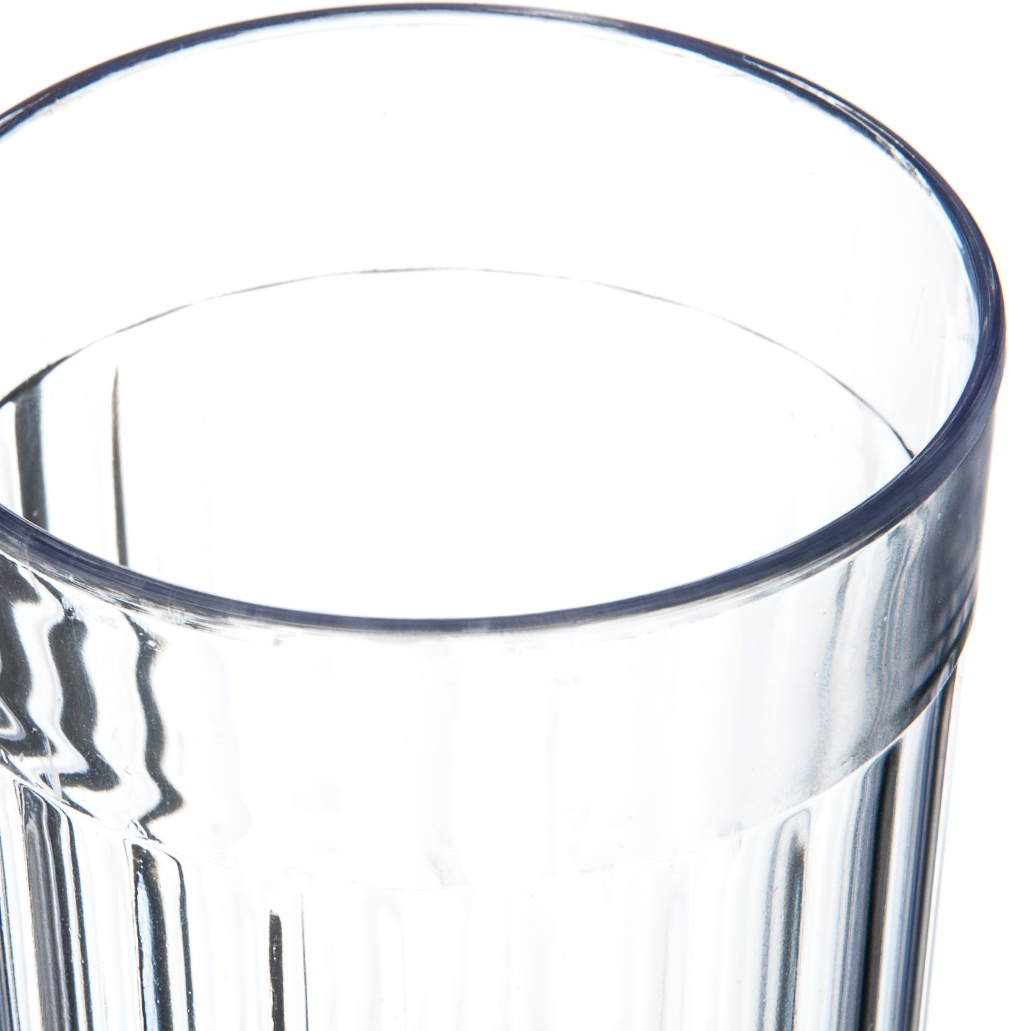 Carlisle 12.3oz Clear Plastic Bistro Tumblers for Restaurants, Catering & Kitchens - Durable Disposable Drink Cups (Pack of 72) - Perfect for Coffee, Iced Tea, Juice & Beverage Service