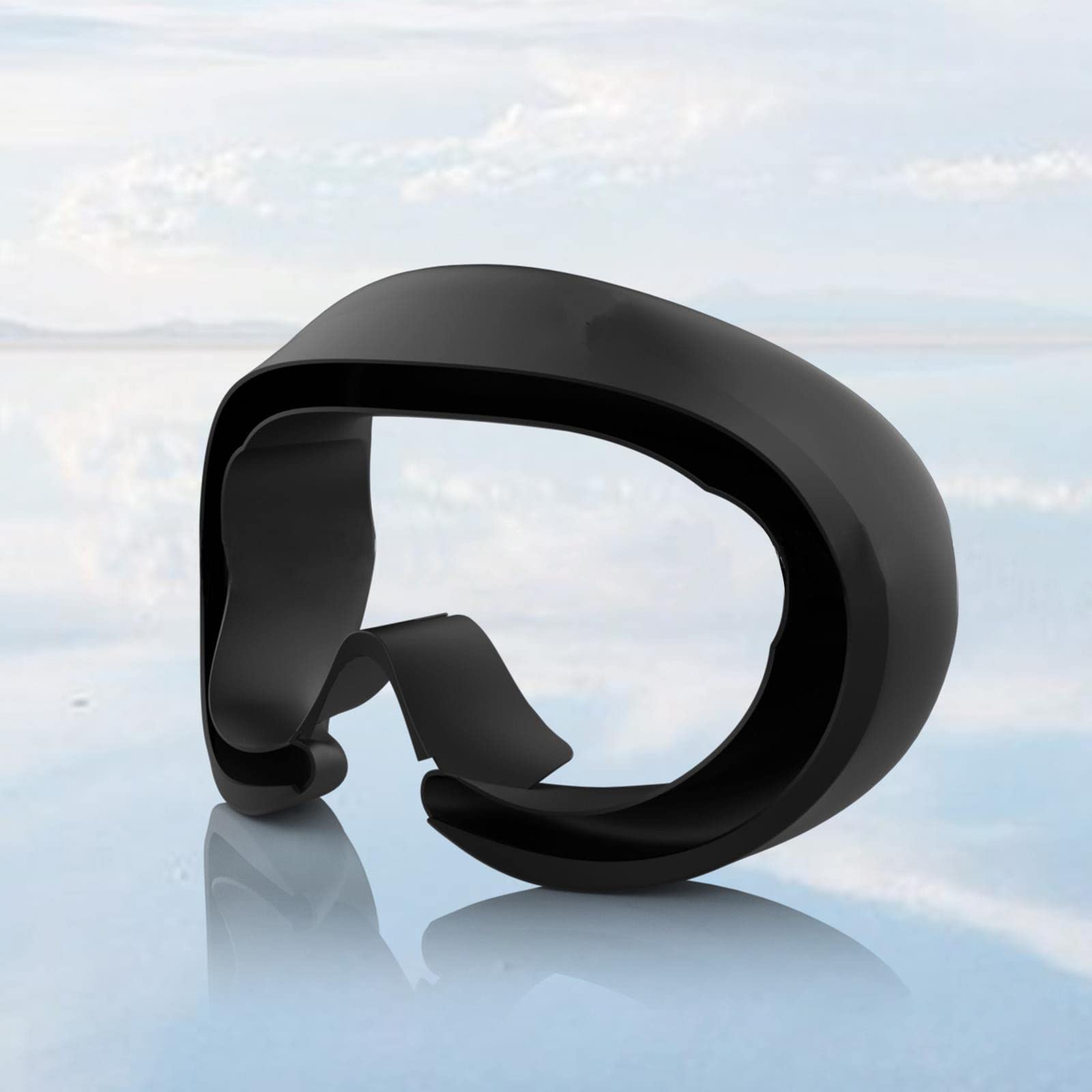 2023 VR Headset Accessories - Silicone Face Mask Cover - Anti-Sweat Replacement Pad - Light Blocking Eye Shield for PICO 4 VR Headset - Perfect for Gaming, Fitness & Virtual Reality Experiences