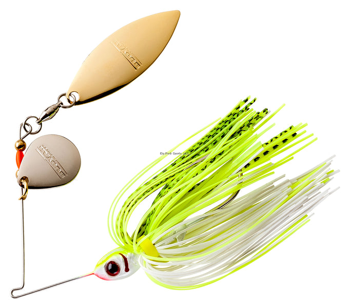 Booyah Tandem Blade Spinnerbait - Premium Bass Fishing Lures for Freshwater & Saltwater - Ideal for Casting, Trolling, and Tournament Fishing