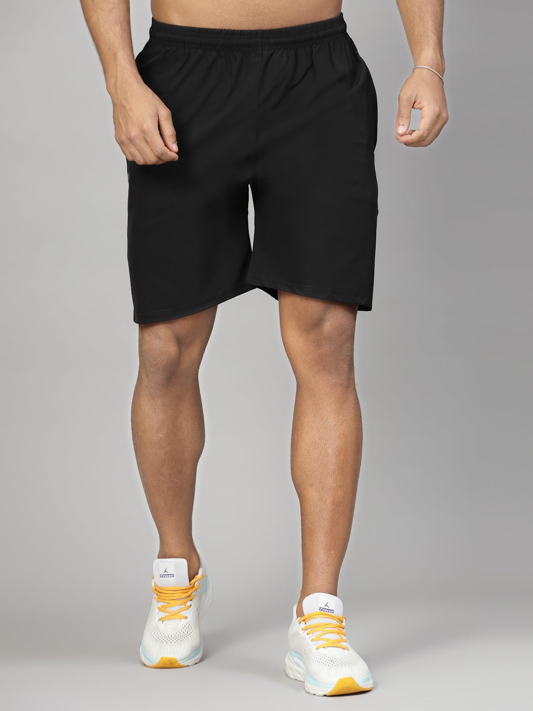 UZARUS Men's Quick Dry Lightweight Athletic Shorts with Zipper Pockets - Perfect for Running, Hiking & Outdoor Sports