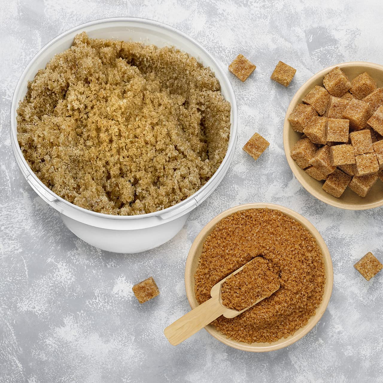 Exfoliating Brown Sugar Scrub with Rose Absolute - 128oz Large Size - Natural Body Scrub for Soft Skin - Perfect for Spa Day, Self Care & Gift Giving