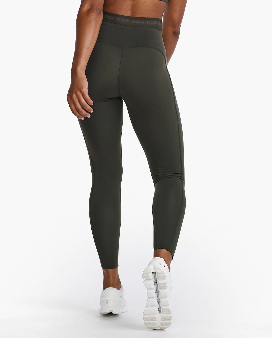 Form Stash Hi Rise Tight 2.0 - High Waist Yoga Pants for Women with Pockets | Flint Gray | Perfect for Workouts, Running & Lounge Wear