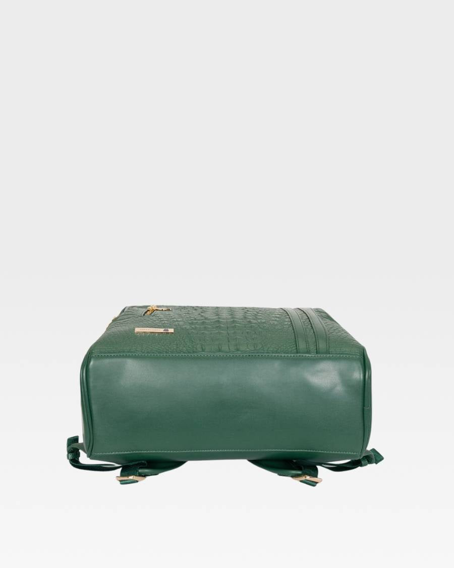 Apollo 2 Tombstone Backpack - Emerald Green Waterproof Hiking Backpack for Outdoor Adventures, Travel & Daily Use