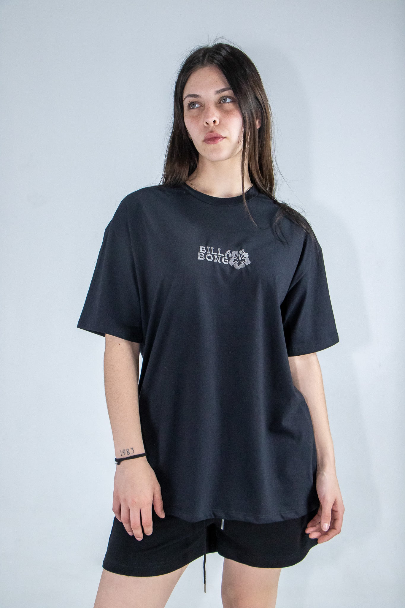 Billabong Lake Over Tee - Women's Short Sleeve Graphic T-Shirt for Casual Wear, Surfing & Beach Outfits
