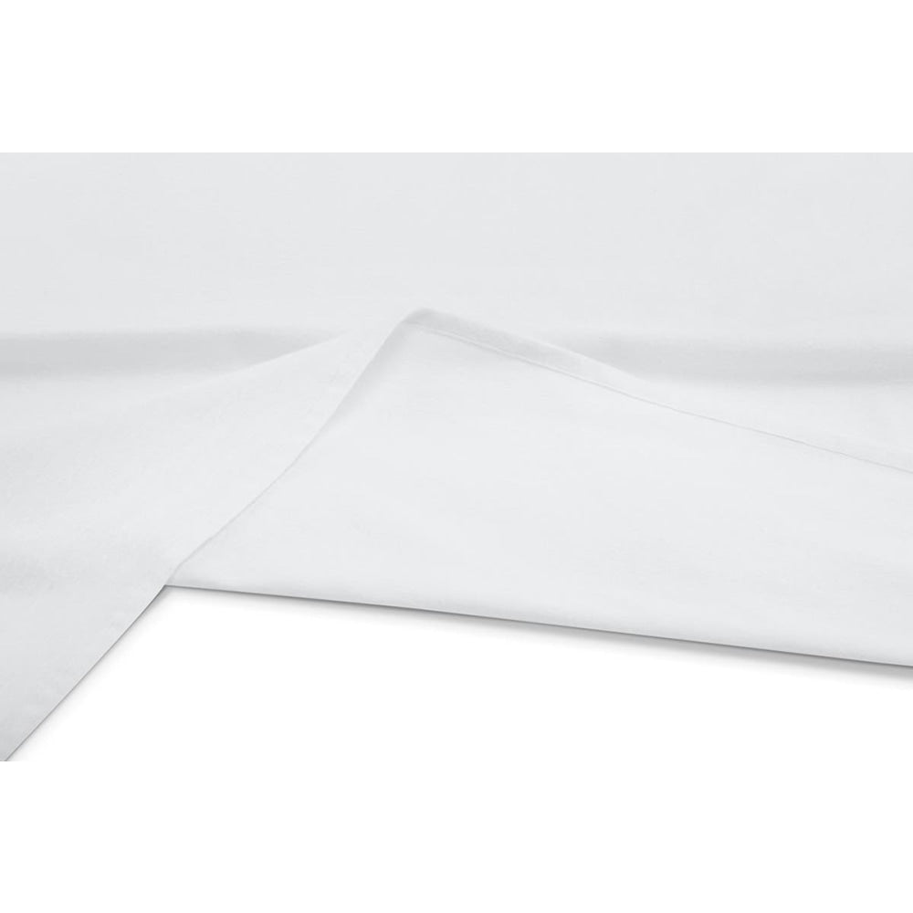 150GSM Soft Cotton Flannelette Bed Sheet Set - White King Single Size - Breathable & Cozy Bedding for Winter Nights, Guest Rooms & Dorm Essentials