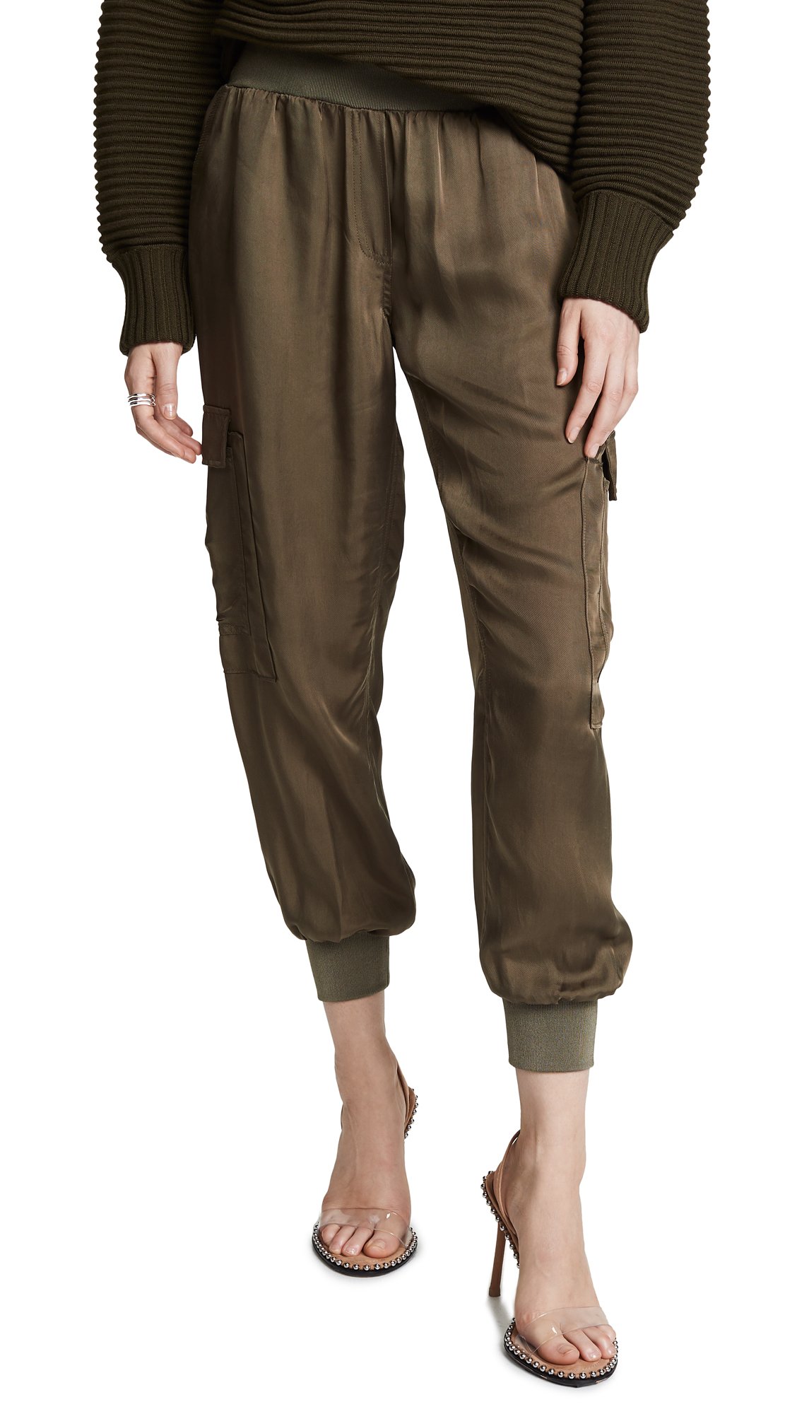 Cinq a Sept Women's Tous Les Jours Giles Pants - High Waisted Slim Fit Work Pants for Office & Business Casual Wear