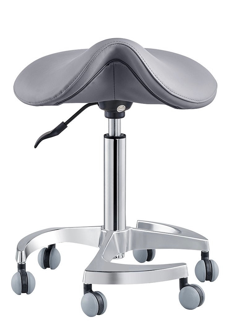 Harmony Saddle Stool - Ergonomic Seat for Office, Salon & Home Use - Comfortable Posture Support Chair for Long Sitting