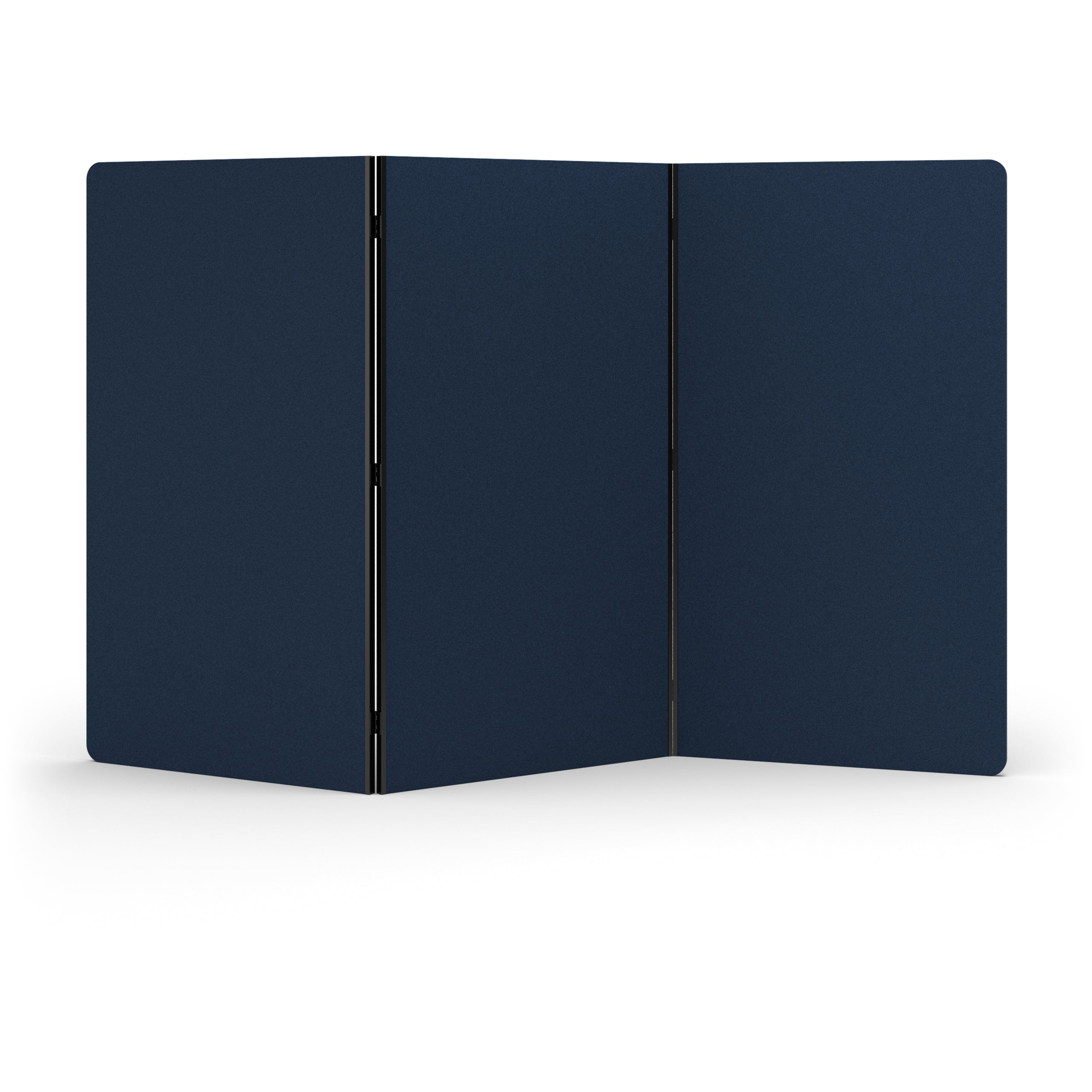 3-Panel Acoustic Freestanding Partition Screen - 1800mm x 1000mm x 12mm Each - Noise Reducing Room Divider for Office, Home & Studio - Multiple Color Options