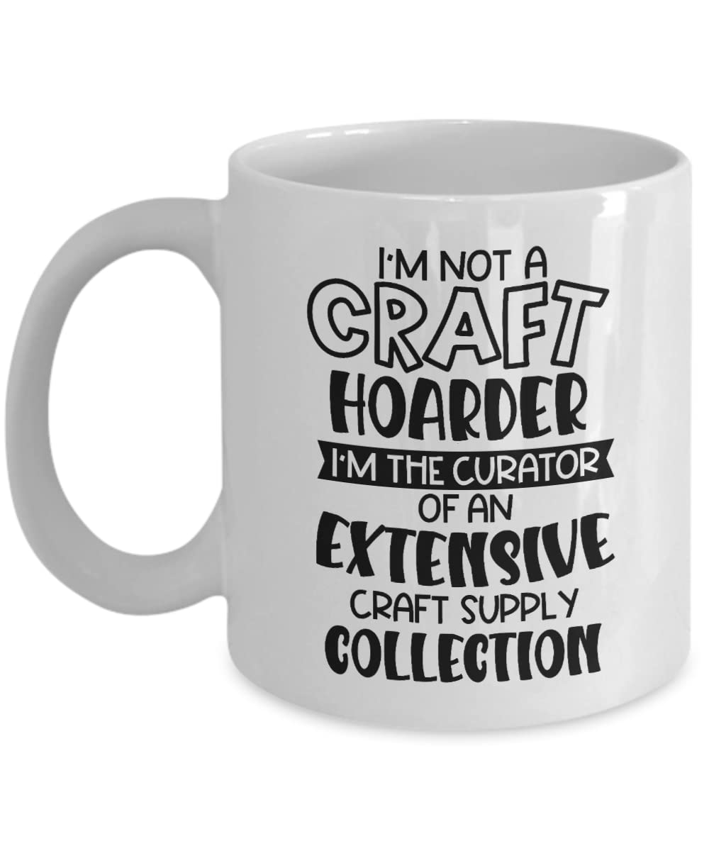 Best Craft Lovers Coffee Mug - Insulated Ceramic Cup for DIY Enthusiasts - Perfect for Crafting, Coffee Breaks & Gift Giving
