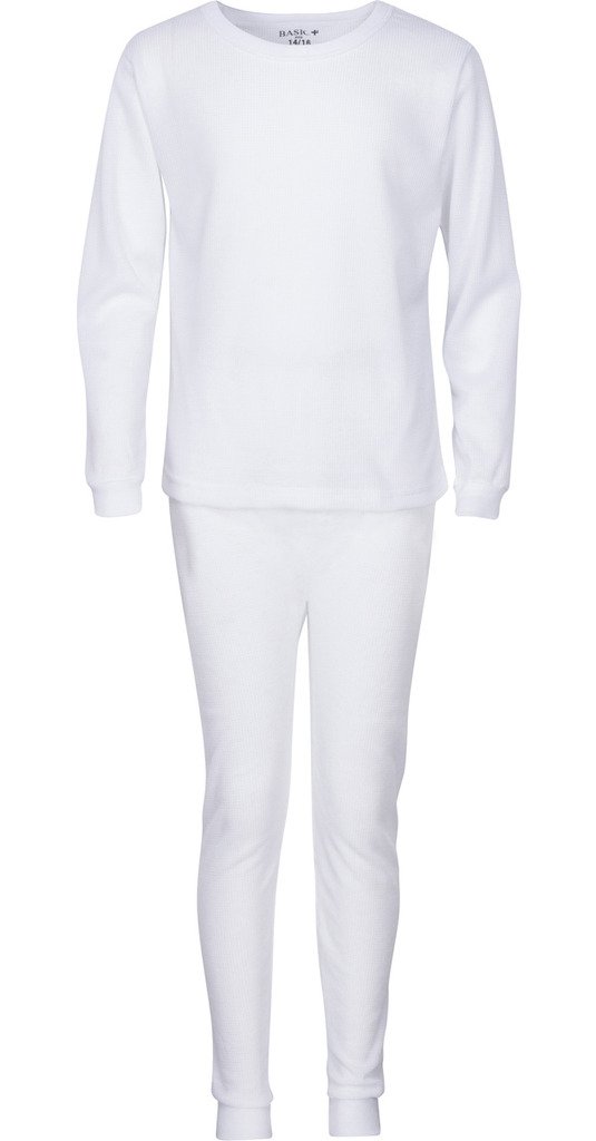 Premium Boys' Thermal Underwear Set - Waffle Knit Warm Base Layer - Moisture Wicking Winter Underwear for Kids - Perfect for Snow Sports & Cold Weather Activities