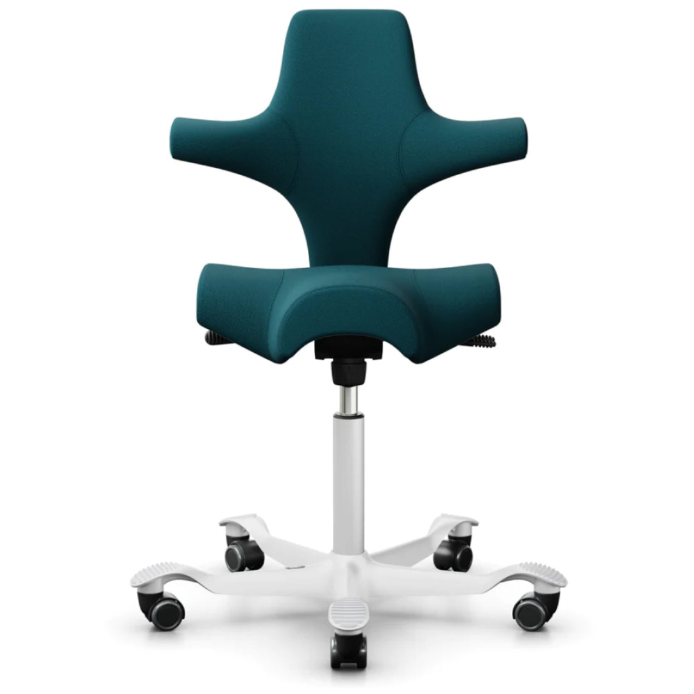 HÅG Capisco 8106 Ergonomic Saddle Chair - Adjustable Height & Tilt for Office & Home Workspace - Perfect for Desk Work, Gaming & Creative Professionals