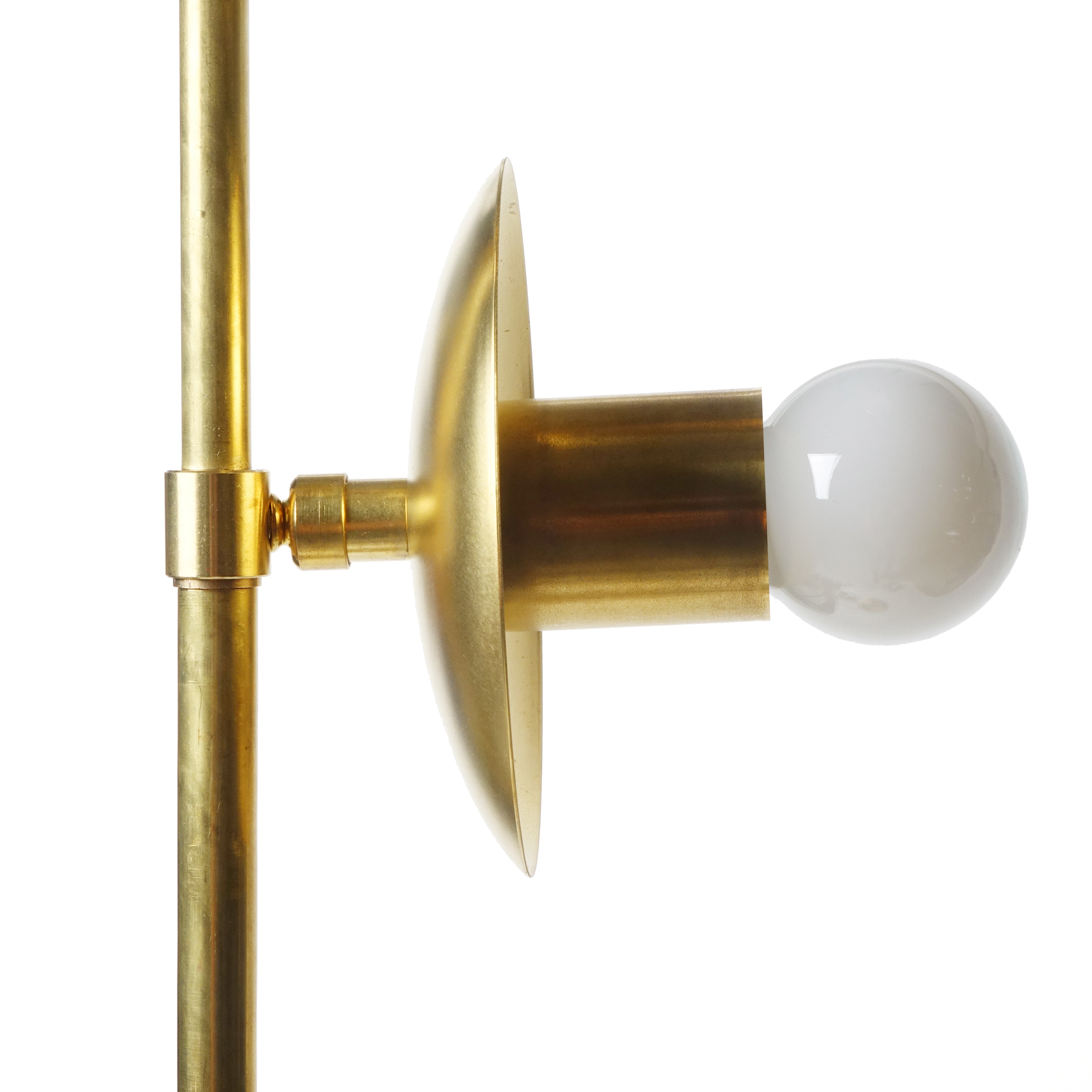 Elegant Brass Three Blossom Floor Lamp - Vintage Industrial Lighting for Living Room, Bedroom & Office Decor