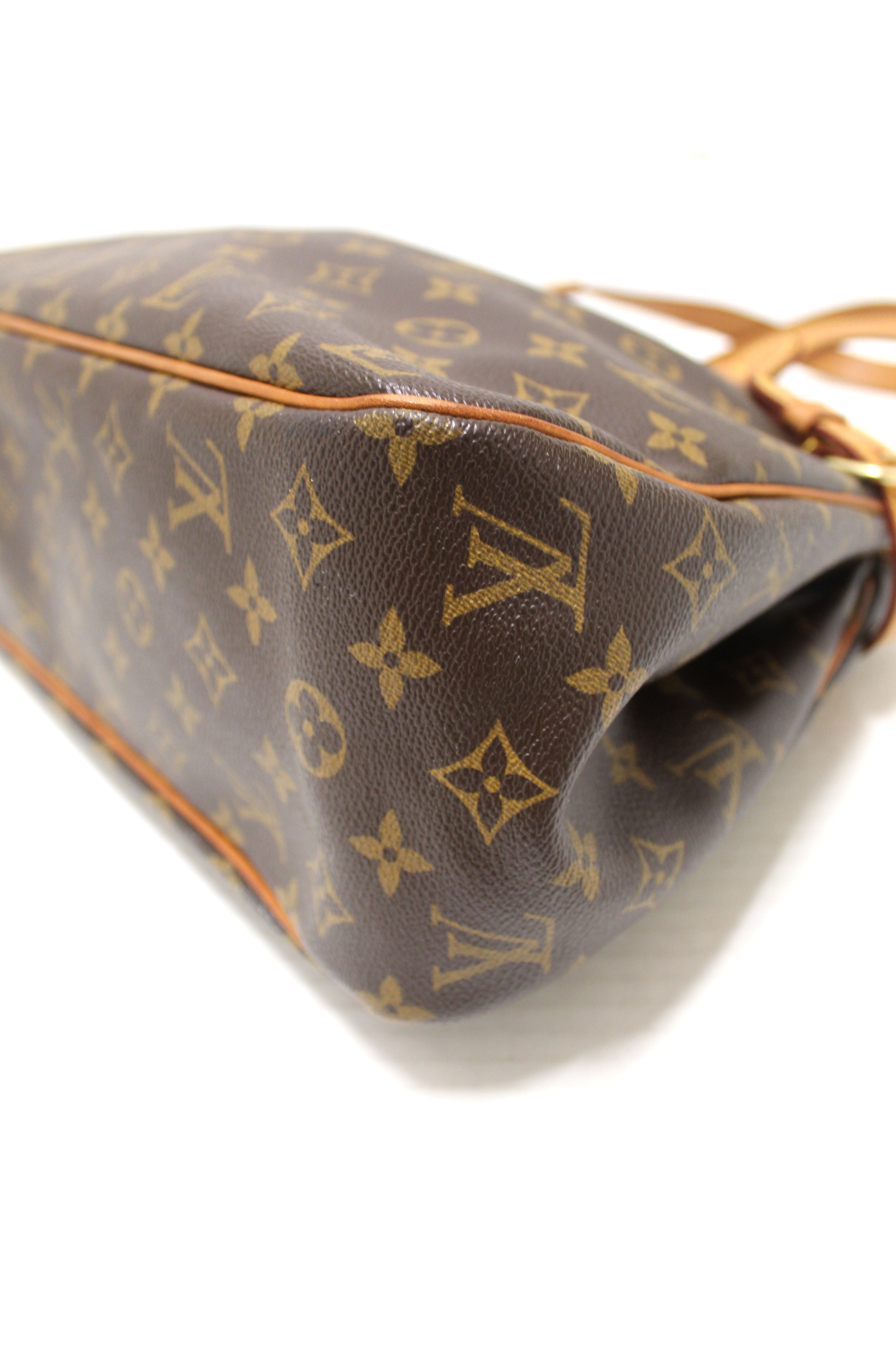 Authentic Louis Vuitton Monogram Batignolles Horizontal Tote Bag - Luxury Designer Shoulder Bag for Women, Perfect for Work, Travel & Everyday Use