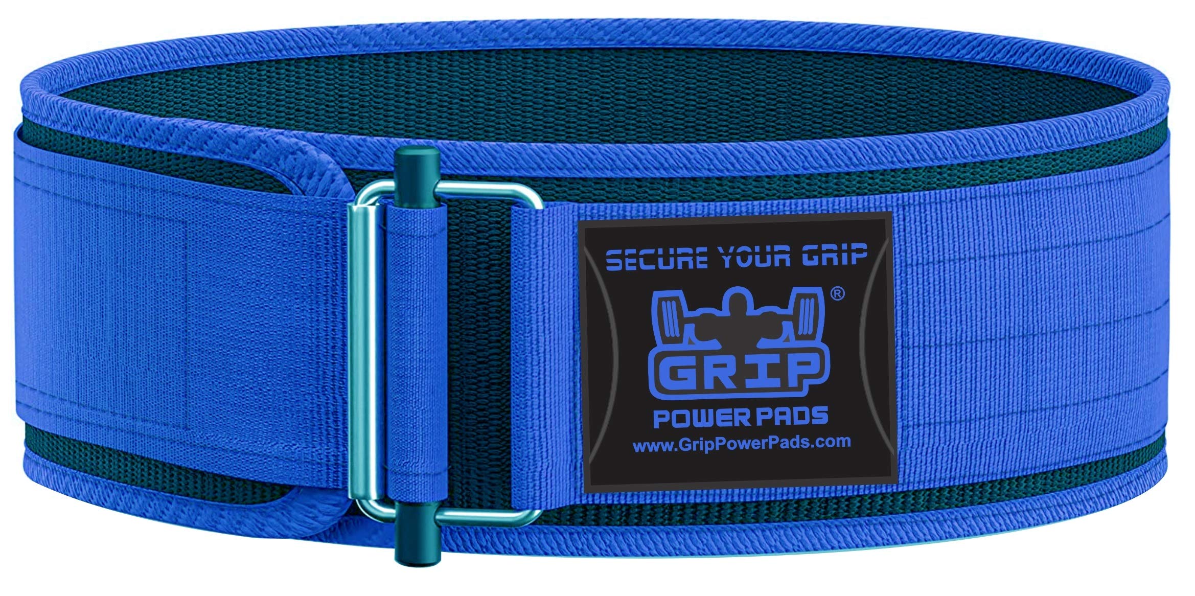 4 Inch Wide Grip Power Pads Weight Lifting Belt for Olympic Lifting - Medium (32