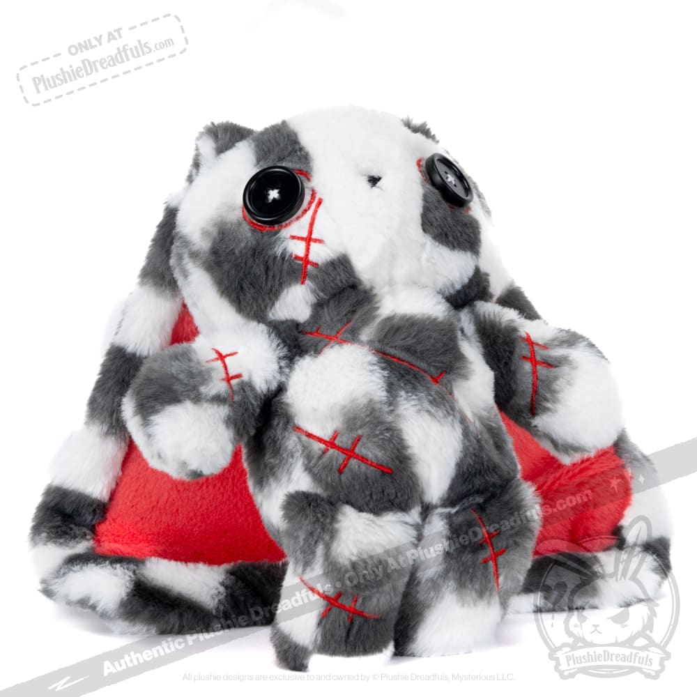 Plushie Dreadfuls Dyspraxia Rabbit - Soft Stuffed Animal Toy for Kids with Dyspraxia | Sensory Comfort Plush for Therapy, Bedtime & Emotional Support