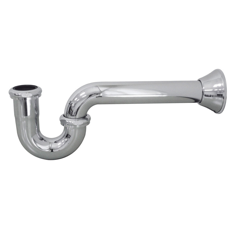 Fauceture CC2122 Vintage 1-1/2 Inch Decorative P-Trap in Polished Brass - Perfect for Bathroom Sink Drain & Vintage Home Decor