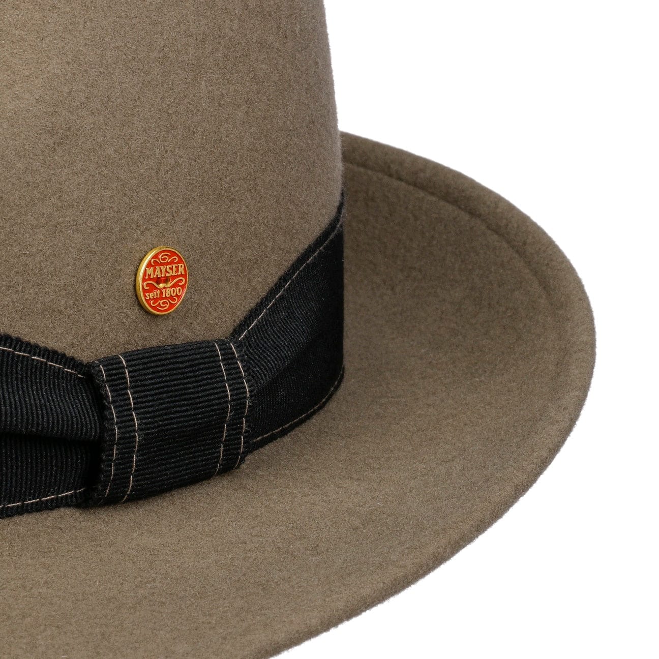 Stylish Mayser Manuel Fedora Hat for Men - Classic Wool Felt Dress Hat for Casual & Formal Occasions - Perfect for Weddings, Parties & Everyday Wear