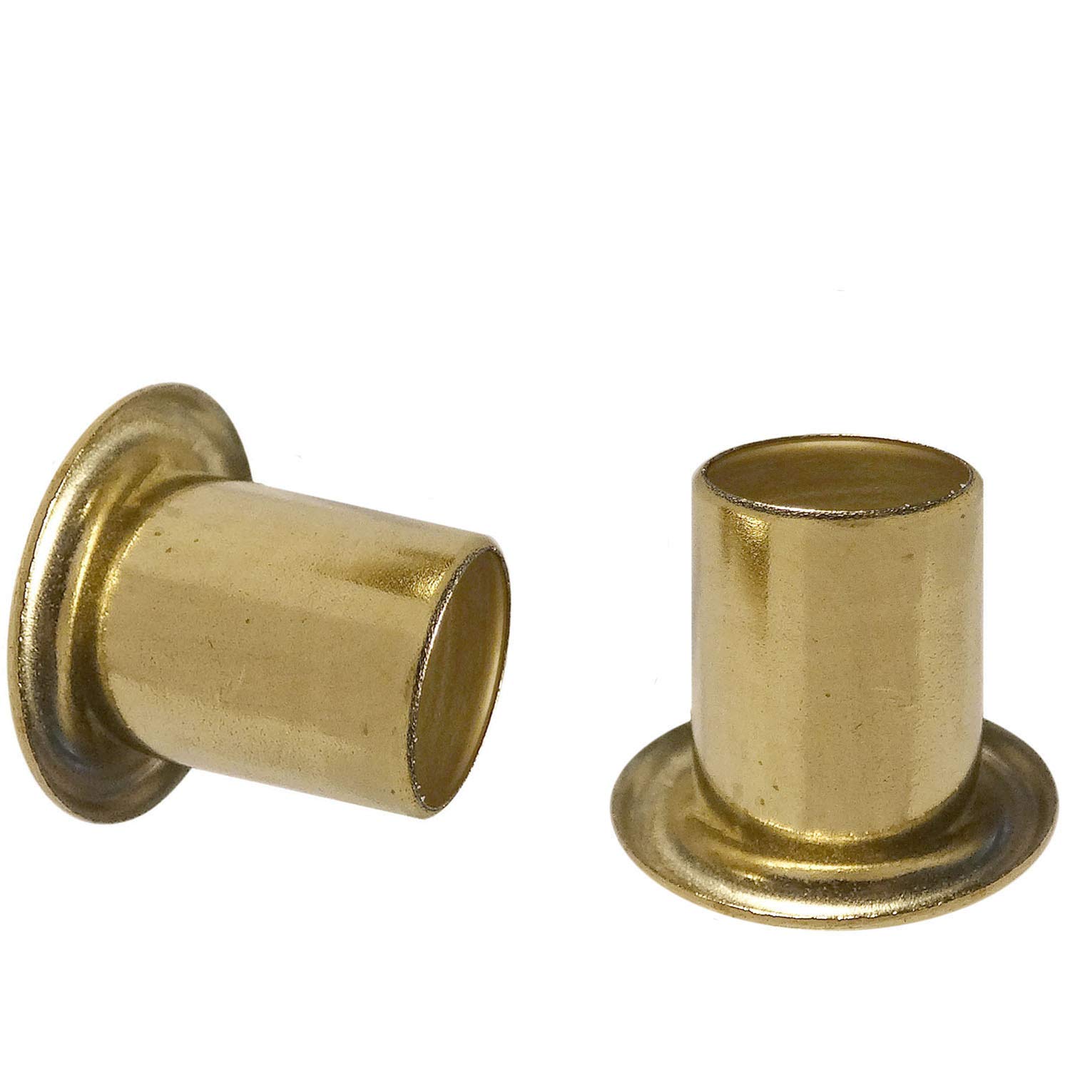 Stimpson GS87B1000 Brass Eyelets 1000pcs - Heavy Duty, Durable, Corrosion Resistant for Leather Craft, DIY Projects, and Industrial Applications