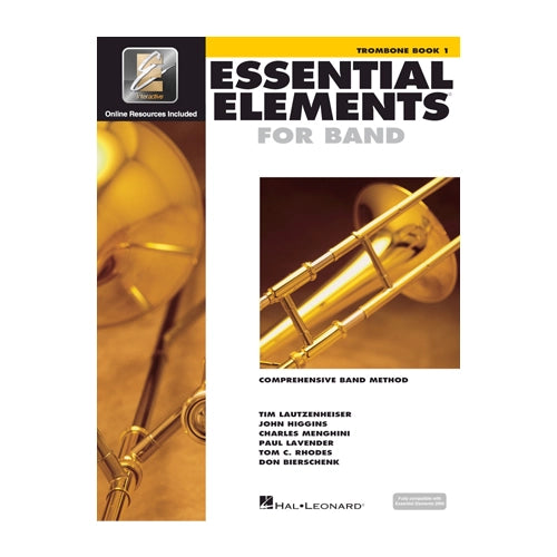 Essential Elements for Band - Trombone Book 1: Comprehensive Beginner Method with Online Resources | Perfect for School Bands, Private Lessons & Home Practice