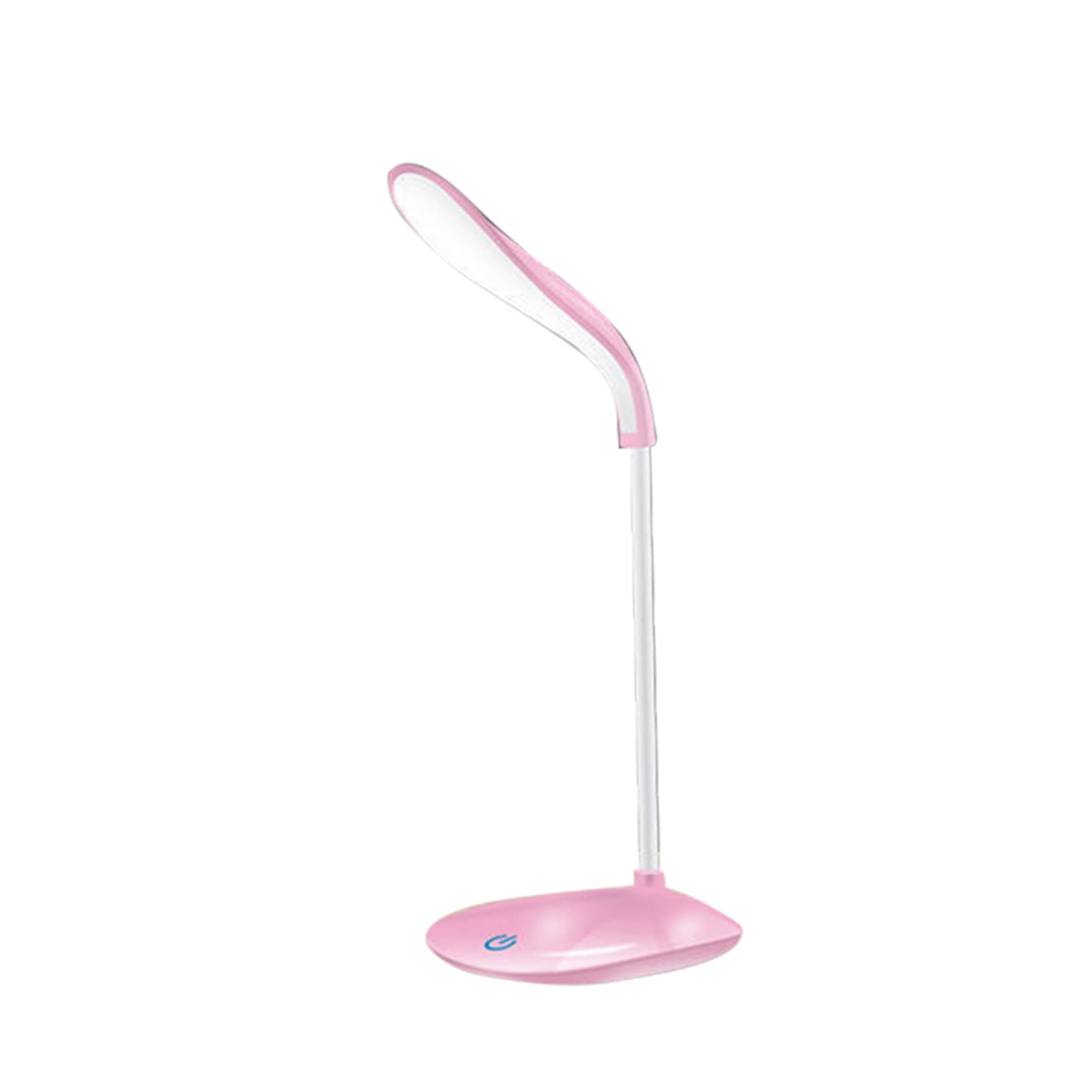 Dimmable LED Desk Lamp with Touch Control - 3 Color Modes, USB Powered Table Light for Study, Reading, Work & Home Office - Perfect Night Light for Bedroom, Kids Room & Dorm (Pink)