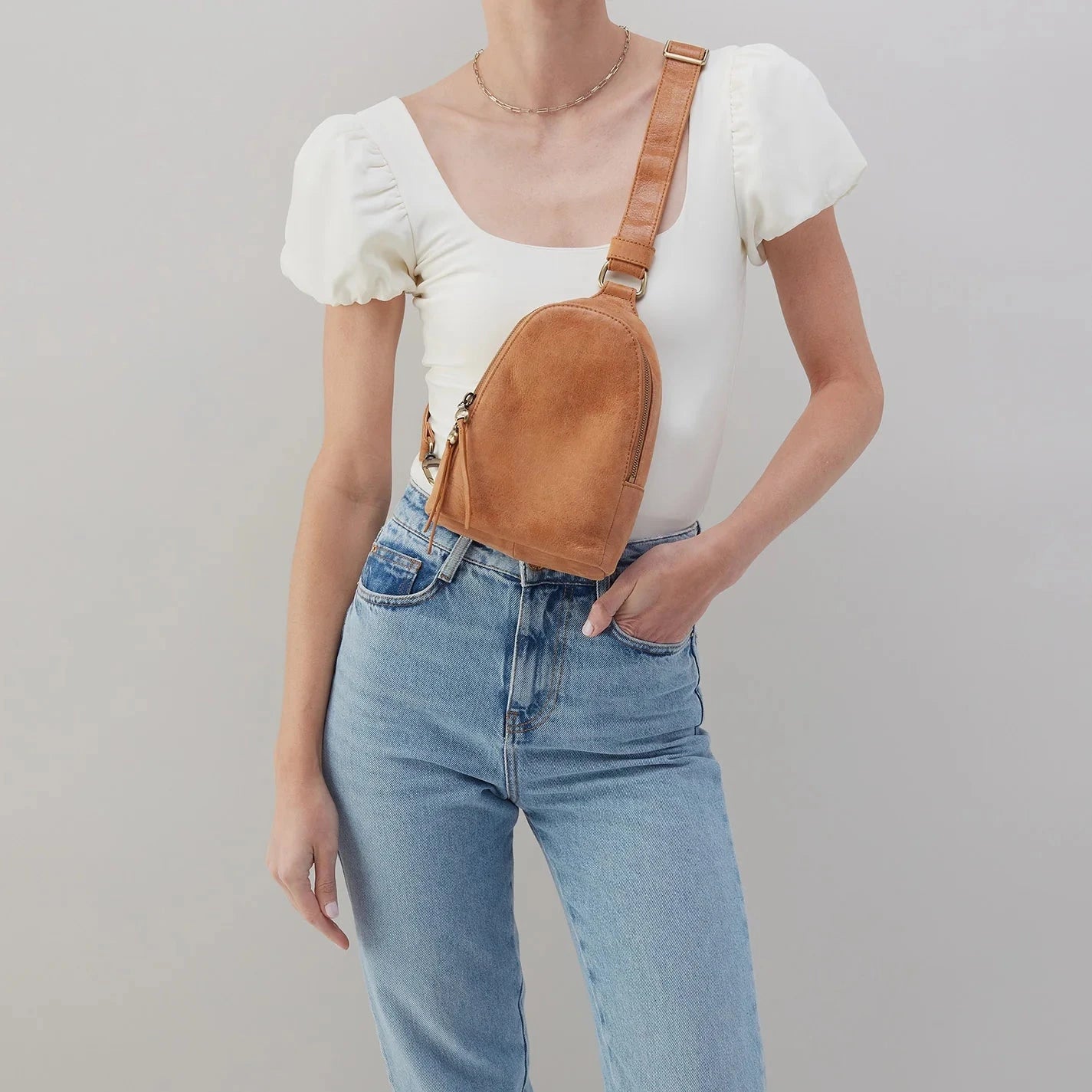 Hobo Fern Sling Bag 82416 - Stylish Crossbody Purse for Women, Fashionable Shoulder Bag for Daily Use, Work, Travel & Outings