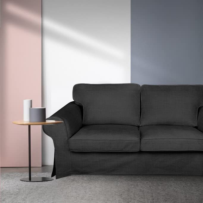 EKTORP Loveseat Slipcover for IKEA Sofa - Washable Stretchable Couch Cover Only (T-32) - Perfect for Living Room, Family Room & Home Decor Protection