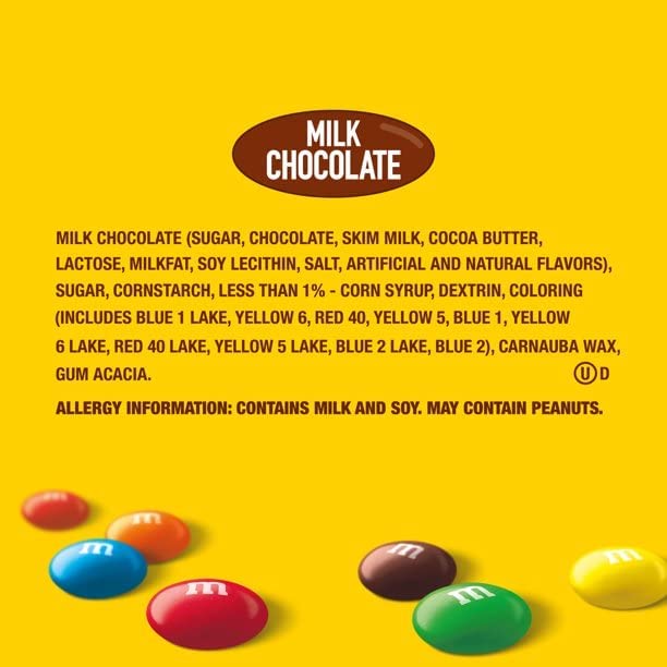 M&Ms Milk Chocolate Fun Size Candy - Individually Wrapped Bulk Pack (2 lbs) - Perfect for Halloween, Party Favors, Office Snacks & Movie Nights