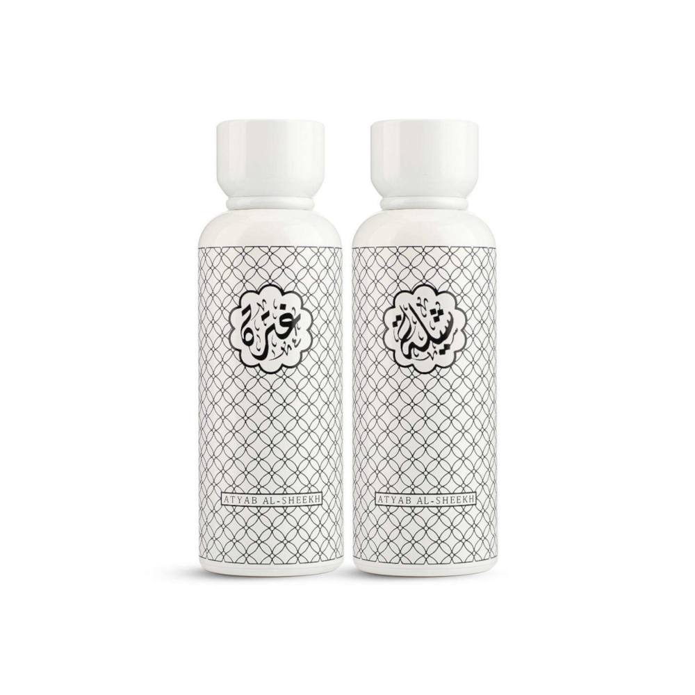 Ghetra & Sheila White Eau de Parfum Set - 2 x 125ml Luxury Perfume Gift for Women | Perfect for Date Night, Special Occasions & Everyday Elegance