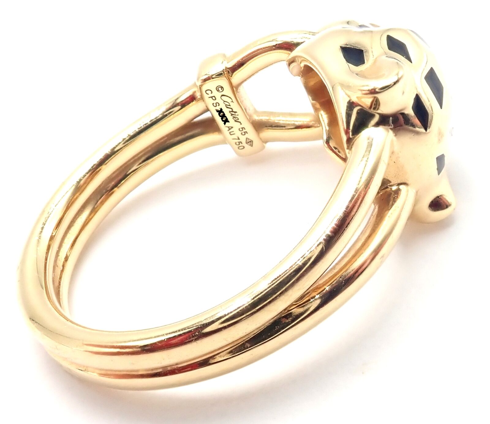 Authentic Cartier Panther Panthere 18k Gold Diamond & Tsavorite Ring with Certification - Luxury Jewelry for Women, Perfect for Weddings, Anniversaries & Special Occasions