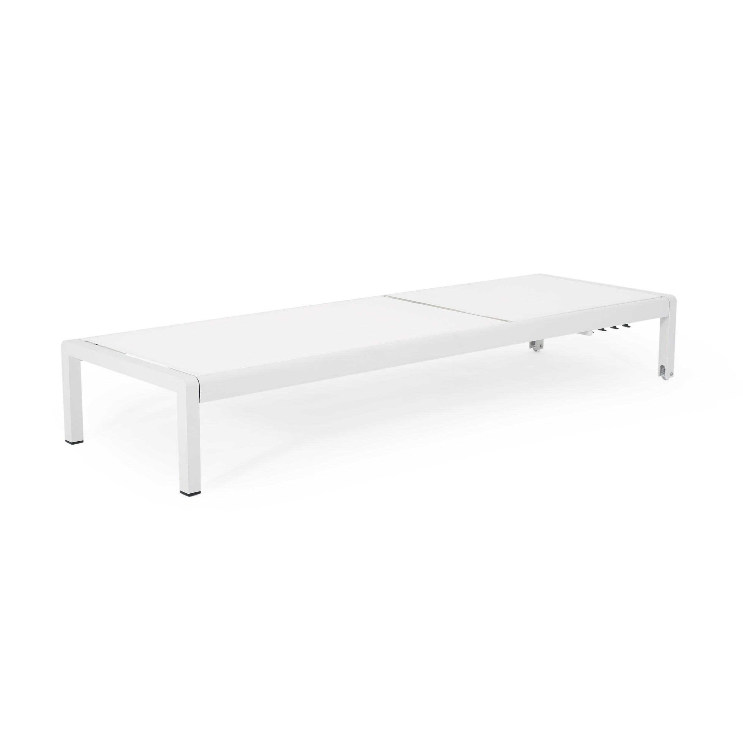 Cape Coral KD Chaise Lounge Set of 2 - Modern Gray Outdoor Patio Furniture for Poolside, Garden & Backyard Relaxation