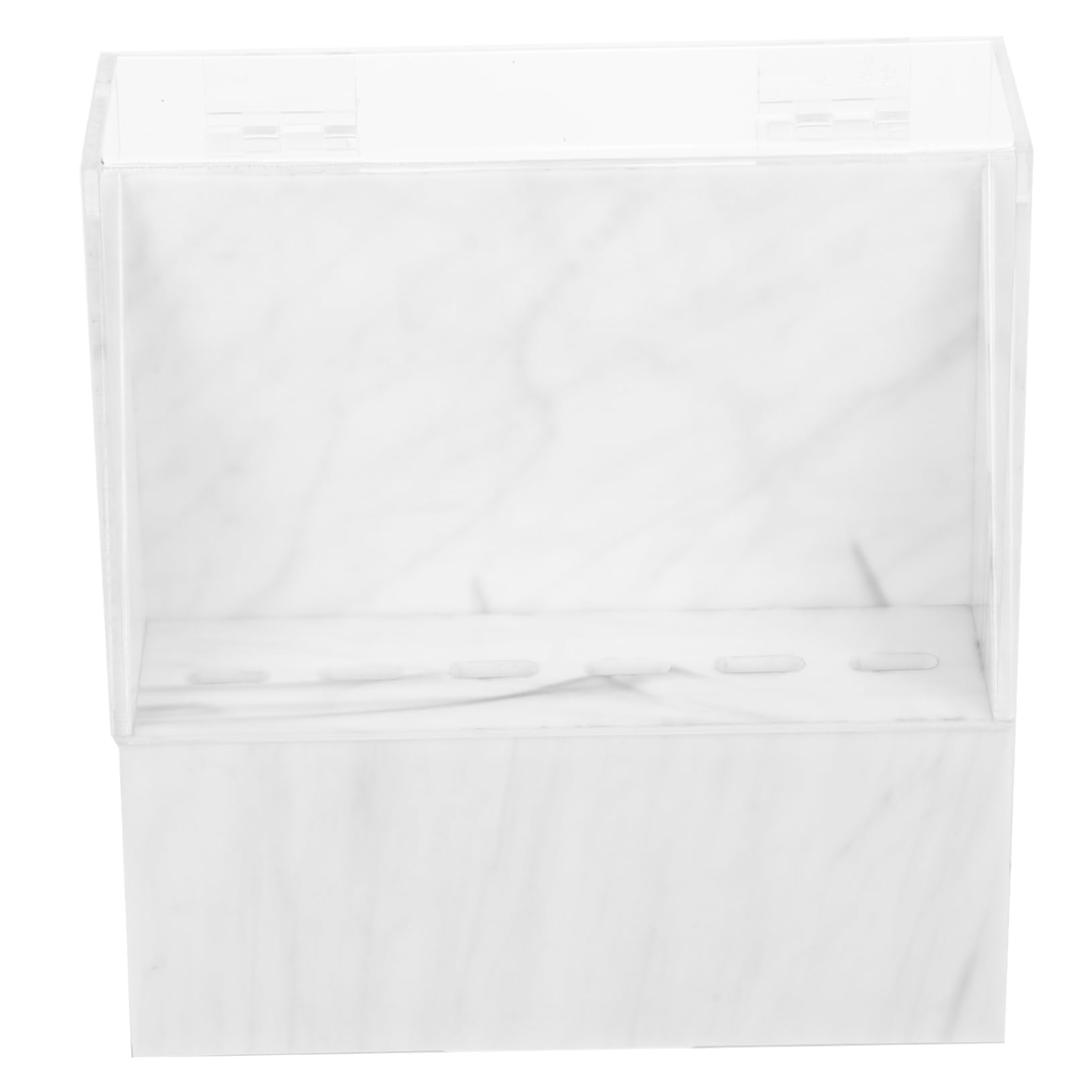Baluue 6-Hole Acrylic Tweezers Stand - Eyebrow & Lash Tweezers Organizer for Eyelash Extension Tools - Practical Beauty Salon Storage Solution (Perfect for Salon Stations, Makeup Artists & Home Use)