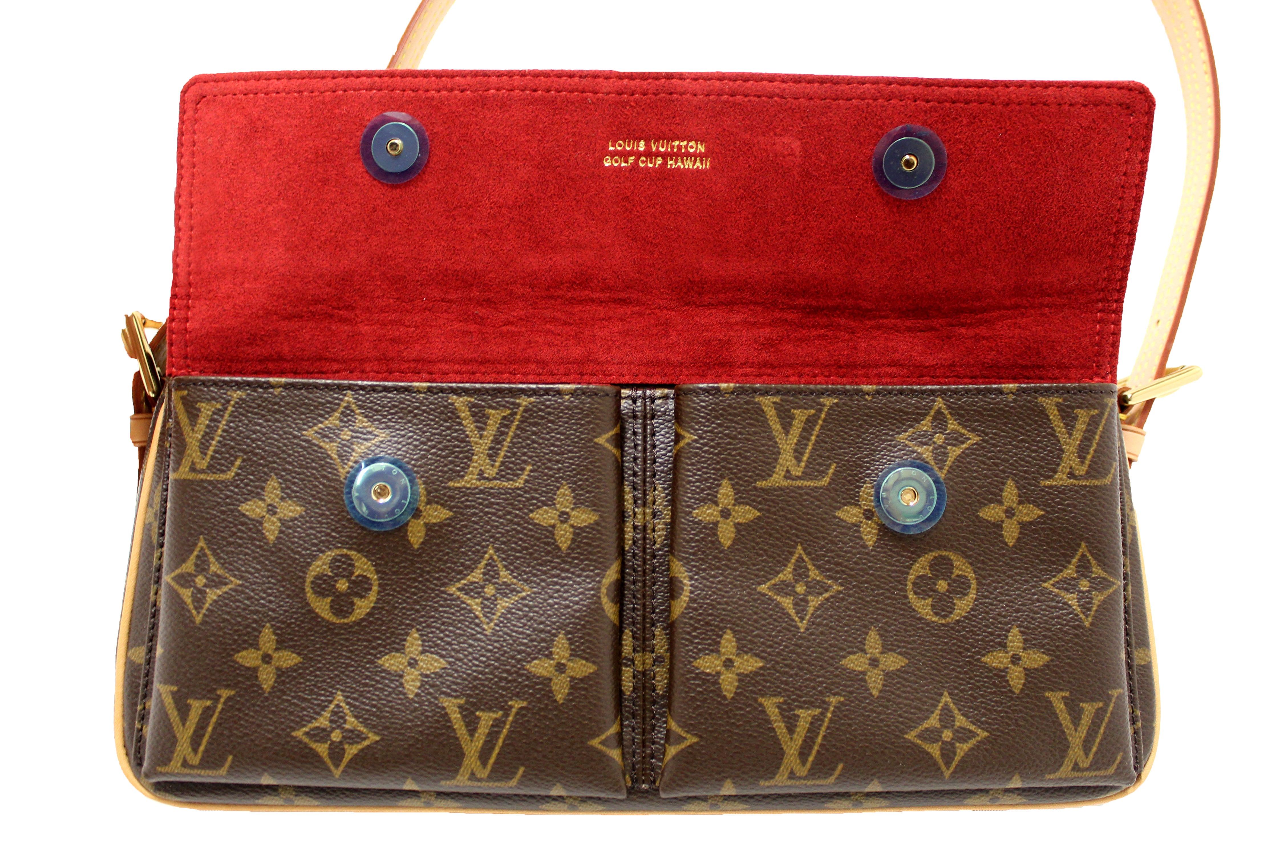 Authentic Louis Vuitton Monogram Viva Cite MM Shoulder Bag - Limited Edition Golf Cup Hawaii Collection | Luxury Designer Handbag for Women, Perfect for Travel, Work & Special Occasions