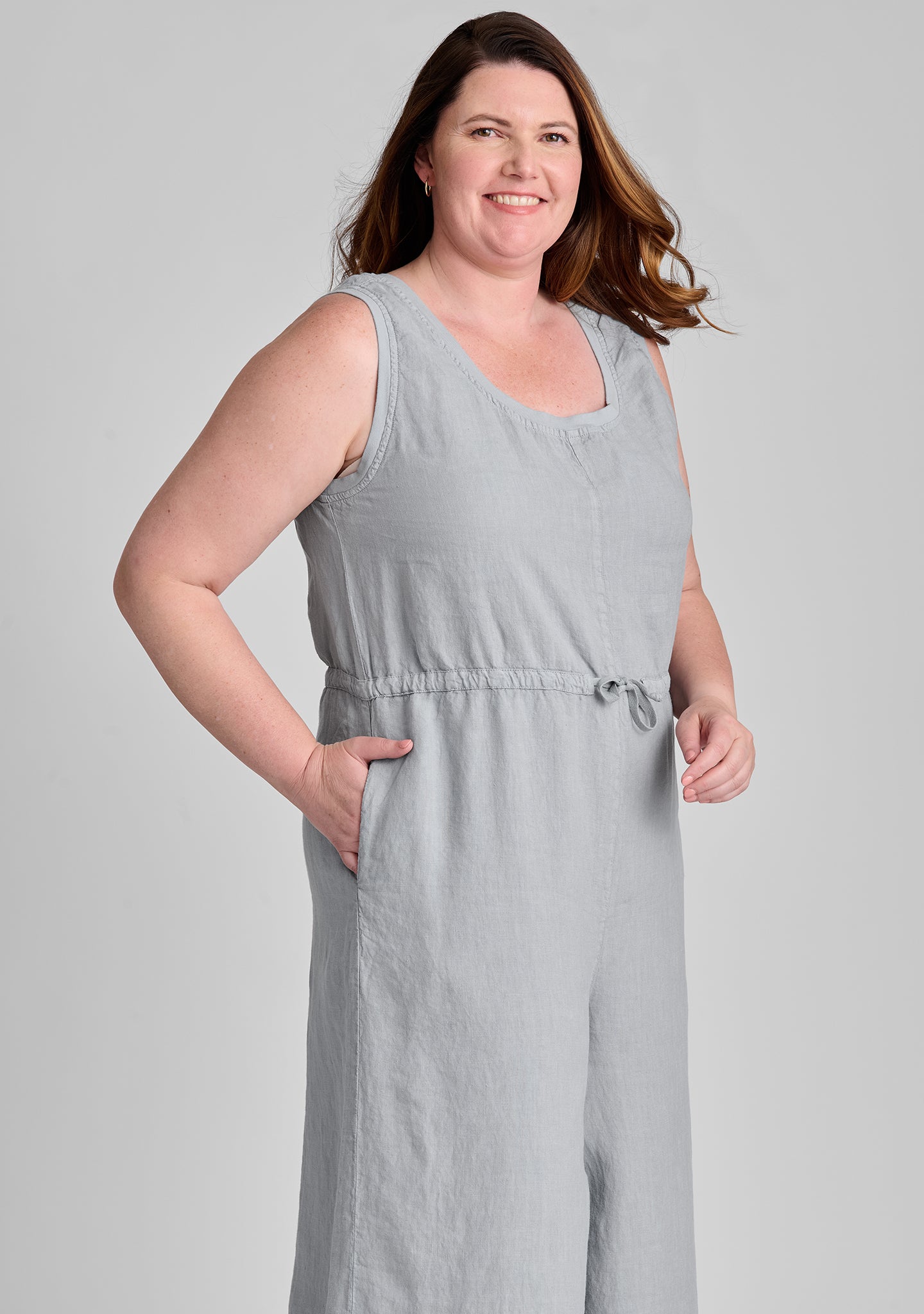 Stylish Urban Linen Jumpsuit for Women | Breathable Summer Romper | Perfect for Casual Outings, Beach Vacations & Weekend Getaways