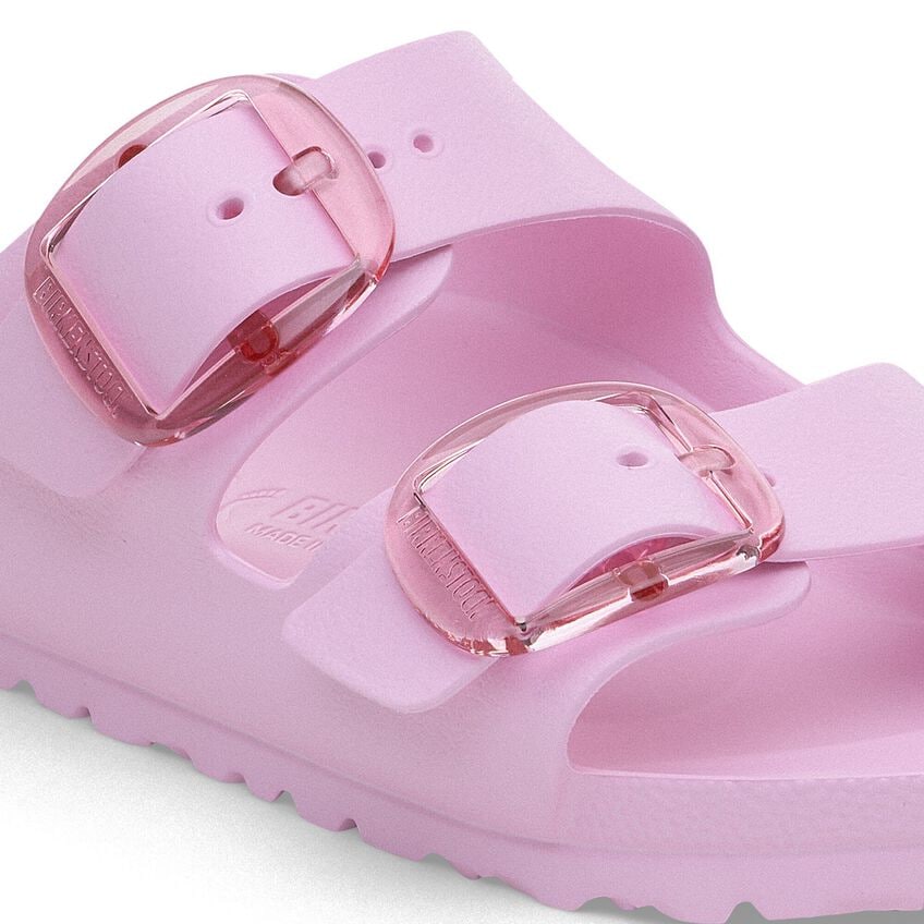 Birkenstock Arizona Big Buckle Sandals - Pink EVA Comfortable Slide Sandals for Women | Perfect for Beach, Pool, and Summer Casual Wear