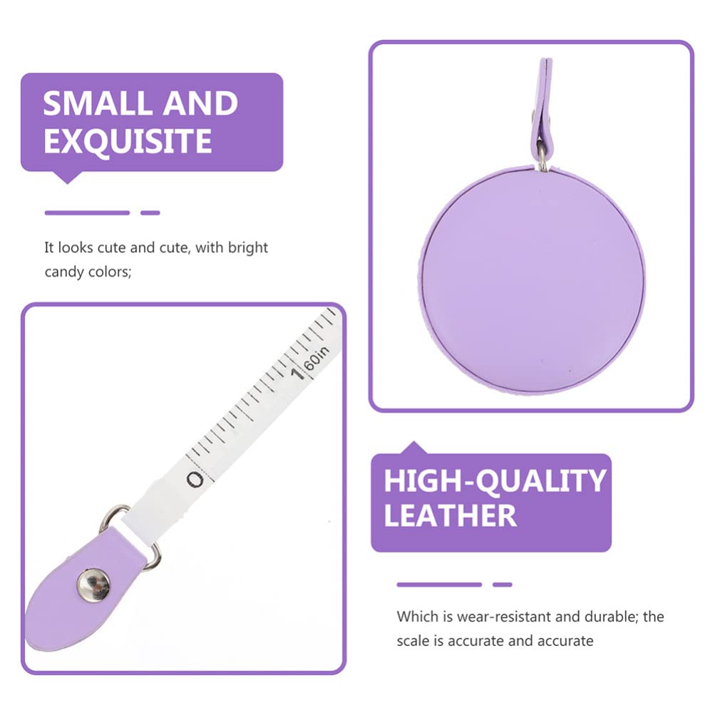 2 Pack Soft Retractable Body Tape Measure - Double Sided Fabric Measuring Tape for Sewing, Tailoring, Knitting & Home Crafts | Perfect for Body Measurements, DIY Projects & Professional Use
