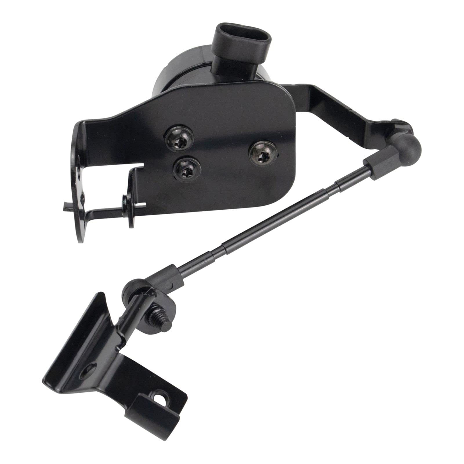 Front Left Ride Leveling Height Sensor for 2004-2006 Cadillac Escalade/ESV/EXT, Chevy Avalanche/Suburban/Tahoe, GMC Yukon/XL 1500 - Driver Side Suspension Replacement Part - Perfect for Off-Roading, Towing & Smooth Ride Adjustments