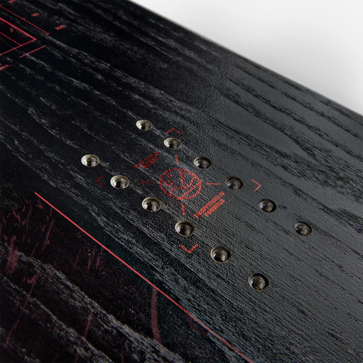Black Snowboard for Extreme Winter Sports | High-Performance Snowboard for Freeriding & Powder | Perfect for Backcountry & Off-Piste Adventures
