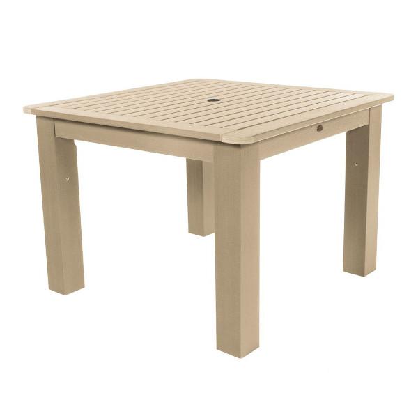 Square Outdoor Dining Table - Weather-Resistant Patio Table for Garden, Backyard, and Poolside - Perfect for Outdoor Entertaining and Al Fresco Dining