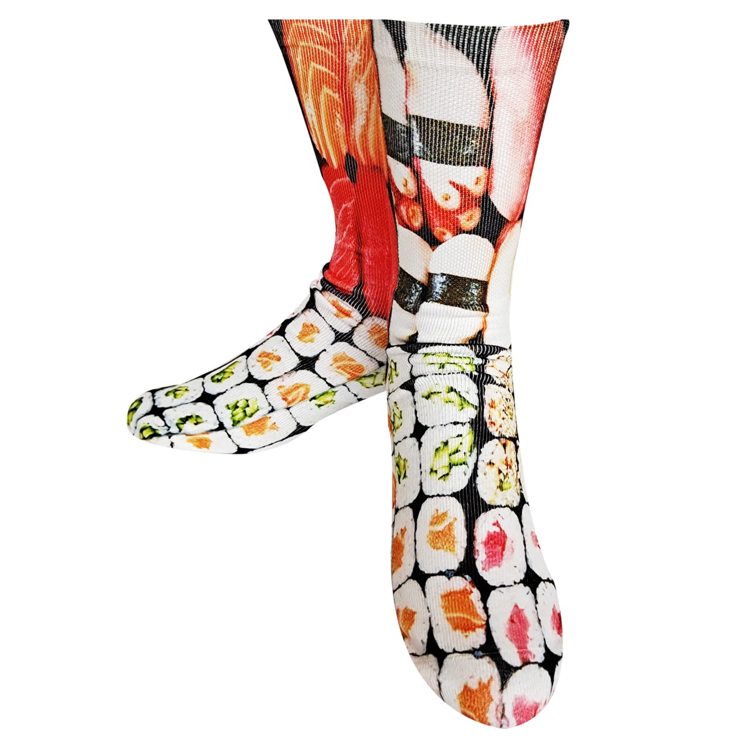 Funny 3D Printed Compression Socks for Men & Women - Crazy Novelty Long Socks - Perfect for Cosplay, Gifts, and Everyday Wear