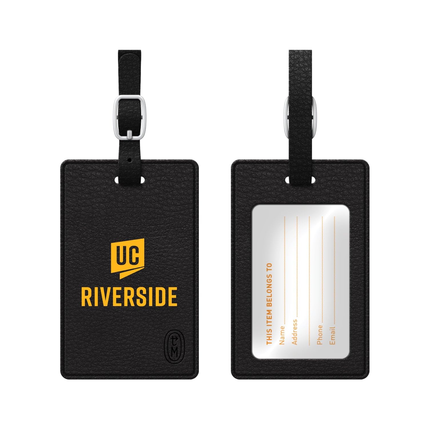 UCR Riverside Classic Luggage Tag - Durable Personalized Travel ID for University of California Alumni & Students - Perfect for Airports, College Trips & Study Abroad