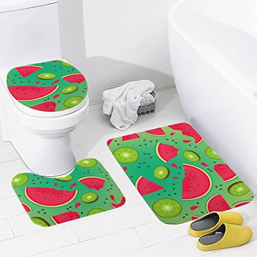 Kiwi Fruit Watermelon Slices Green Summer