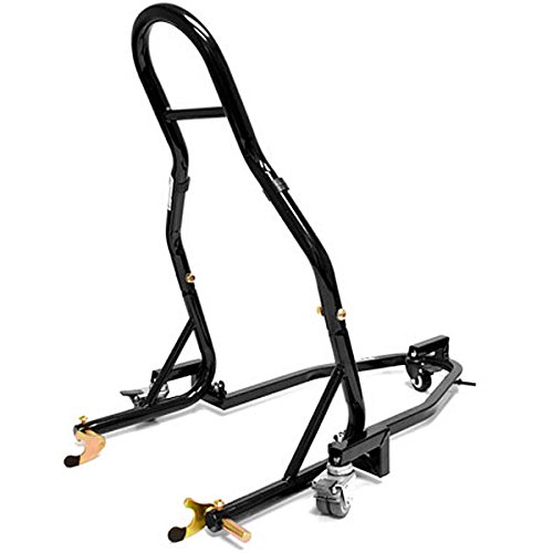 Venom Motorcycle Rear Swingarm Lift Stand & Trolley Combo - Compatible with Ducati 749/S 2003-2006 | Heavy Duty Bike Maintenance Stand for Garage & Workshop Use