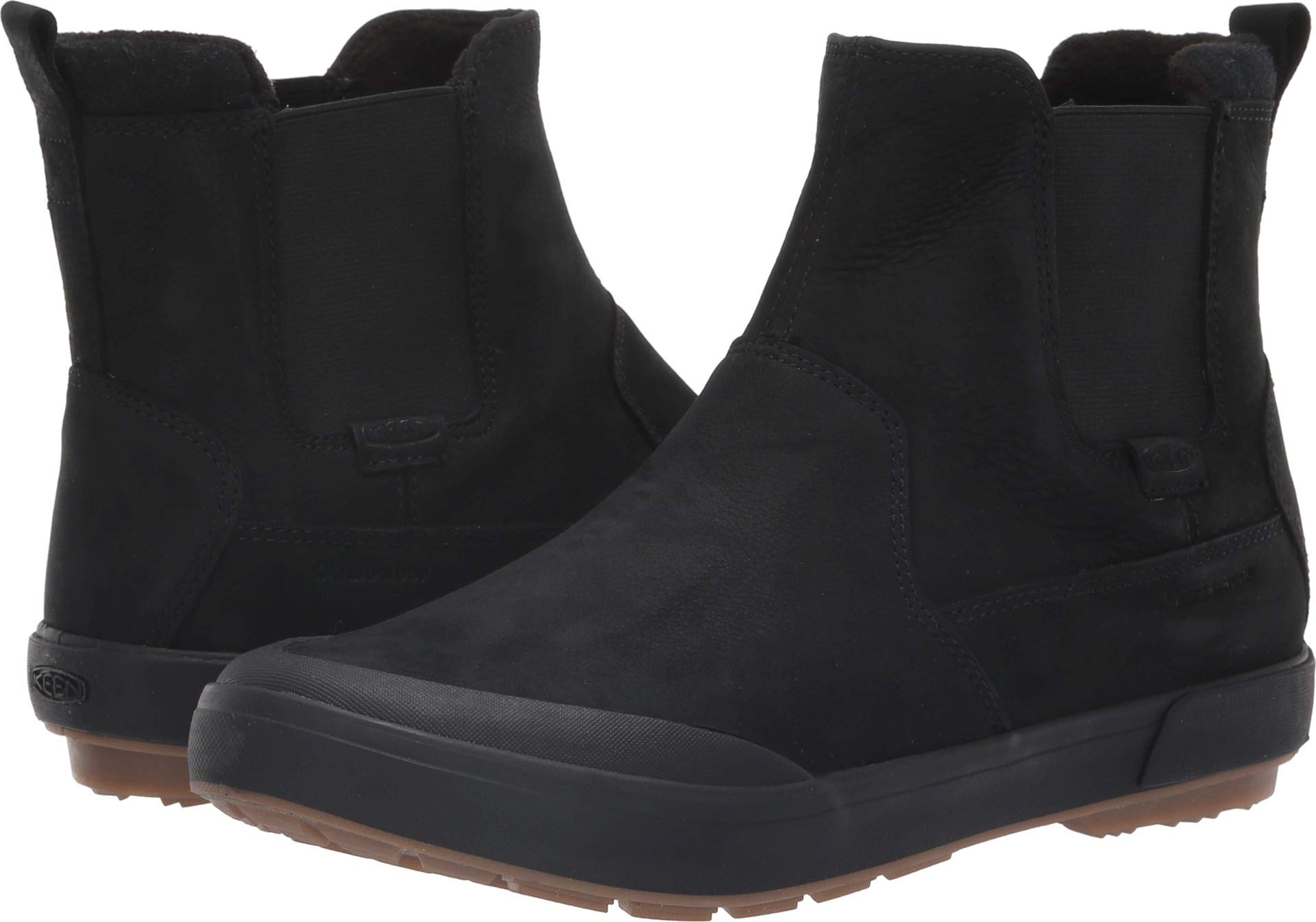KEEN Women's Elsa II Chelsea Waterproof Boots - Comfortable & Stylish Winter Ankle Boots for Hiking, Walking & Outdoor Activities